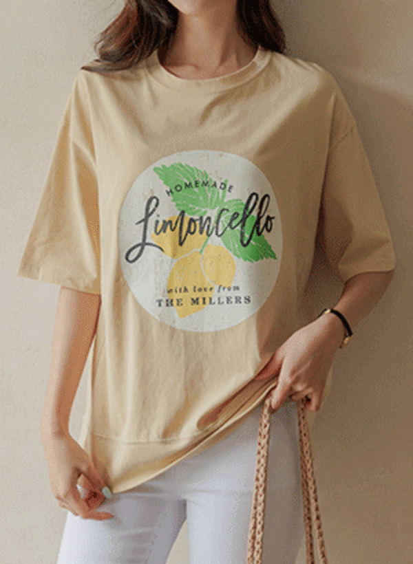 韓國夏日風開衩衛衣短袖T恤